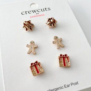 J. Crew Factory Girls' Bow Earring Pack